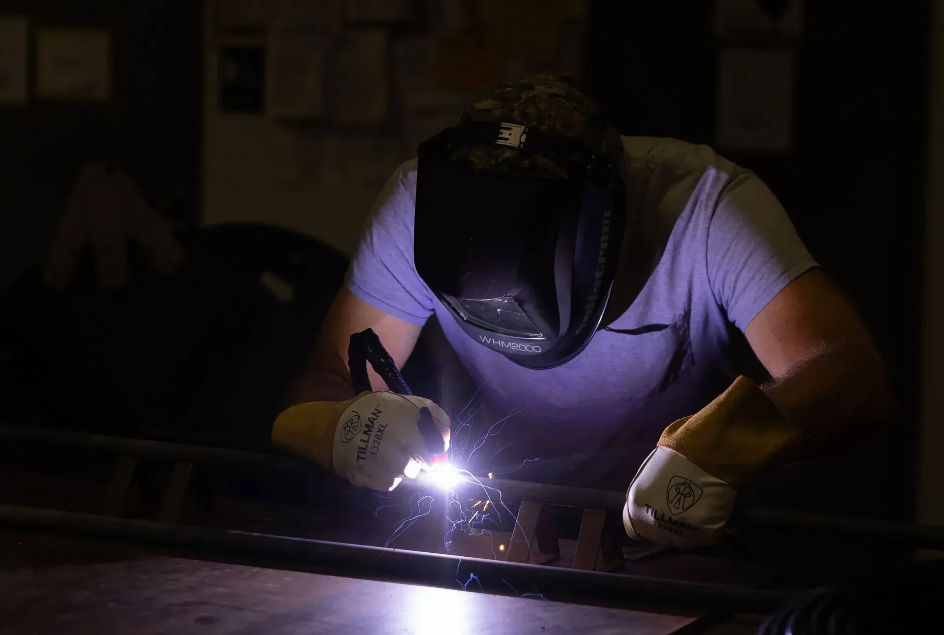 Welding an anode assembly at the CerAnode facility