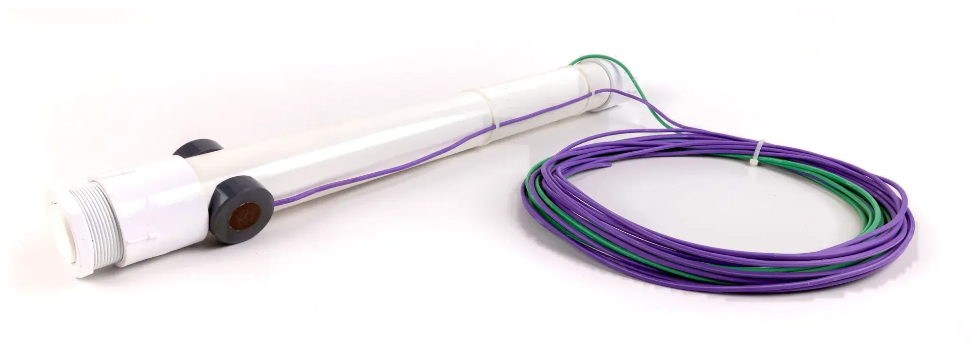 CerAnode double coupon housing for AC and DC corrosion monitoring