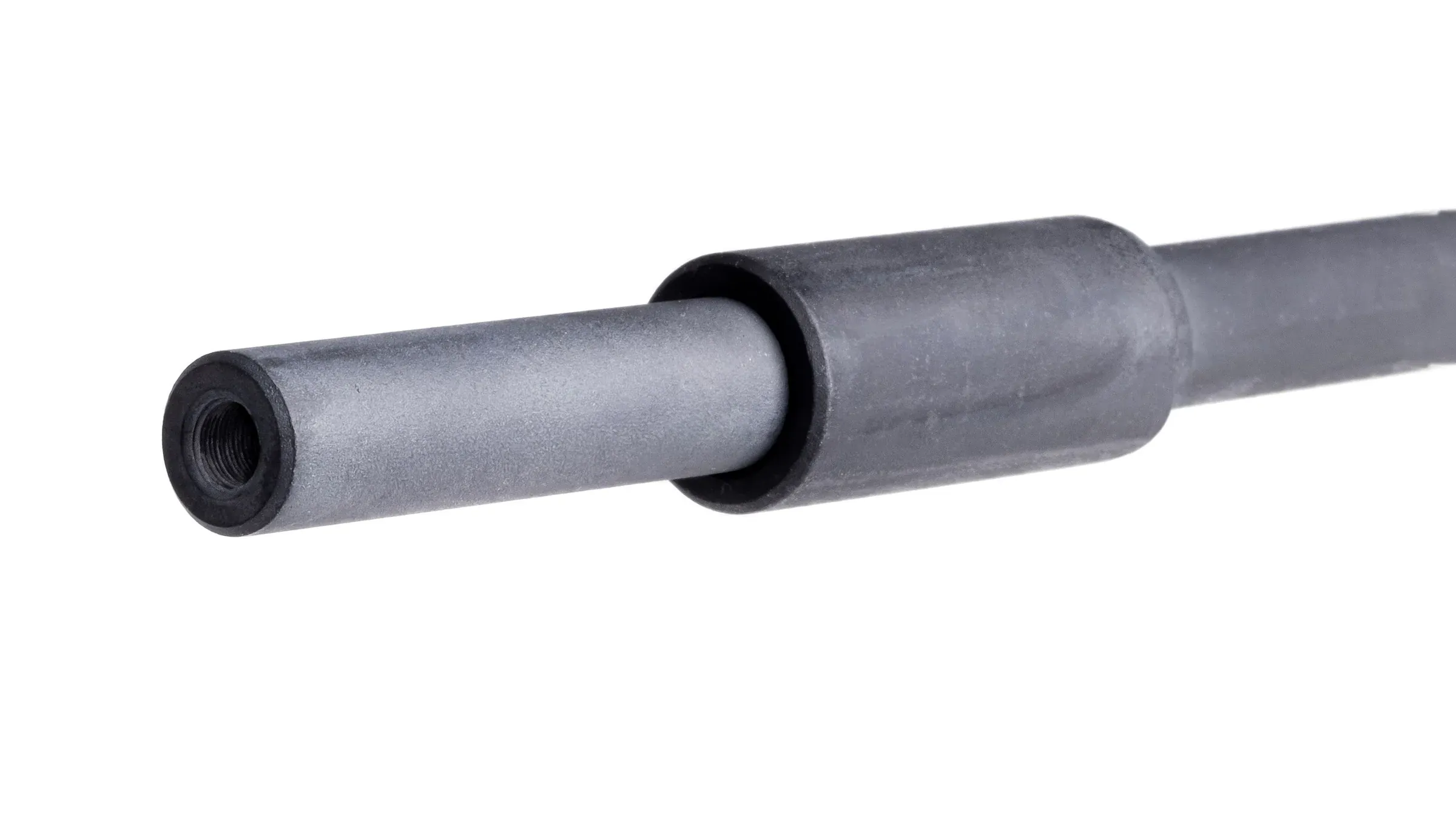 Two CerAnode expandable rod anode sections joined at the coupling