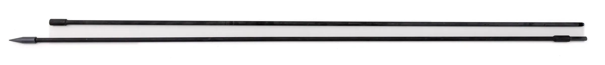 A complete CerAnode expandable rod anode assembly, end to end