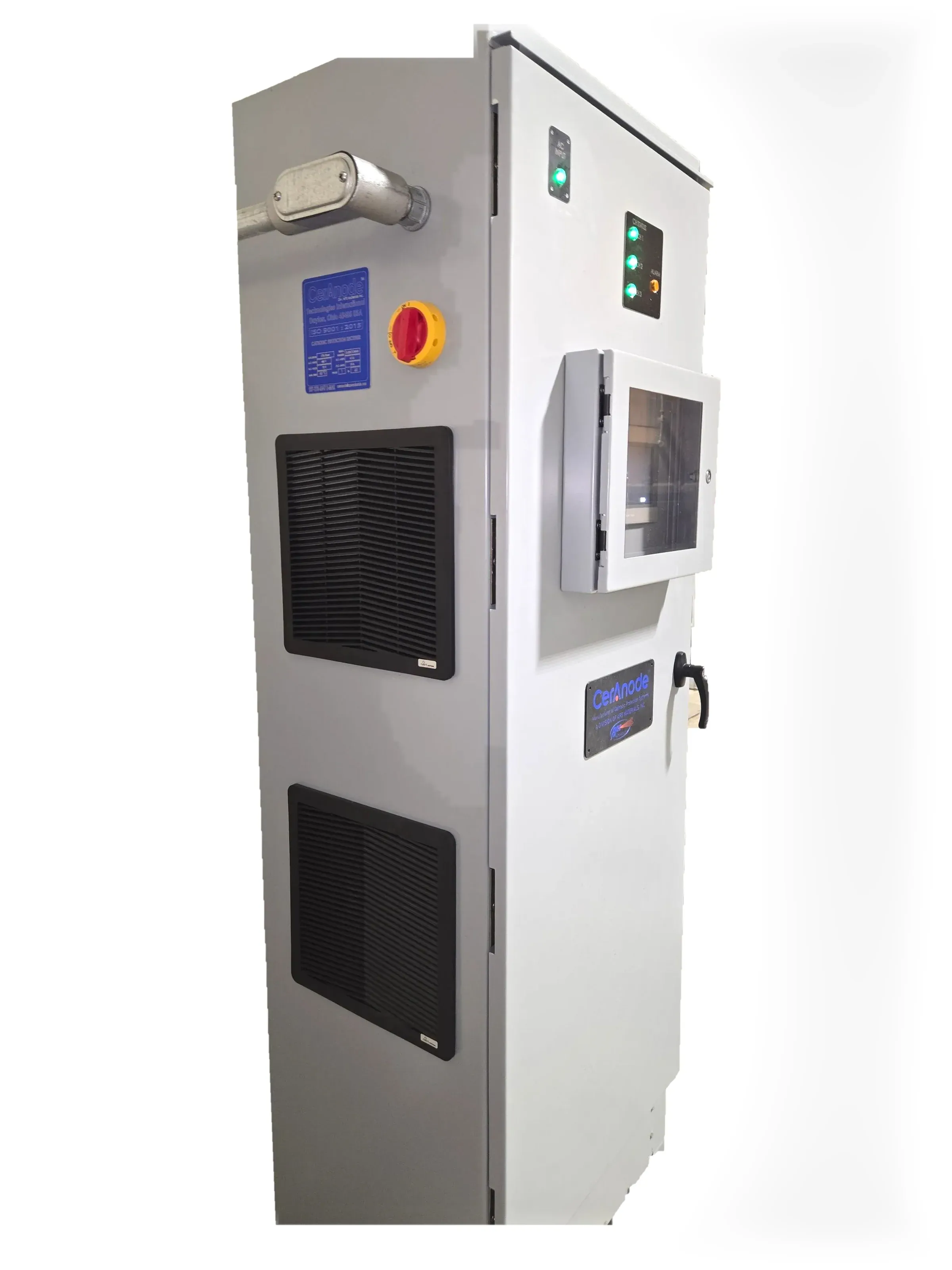 CerAnode multi-channel rectifier cabinet