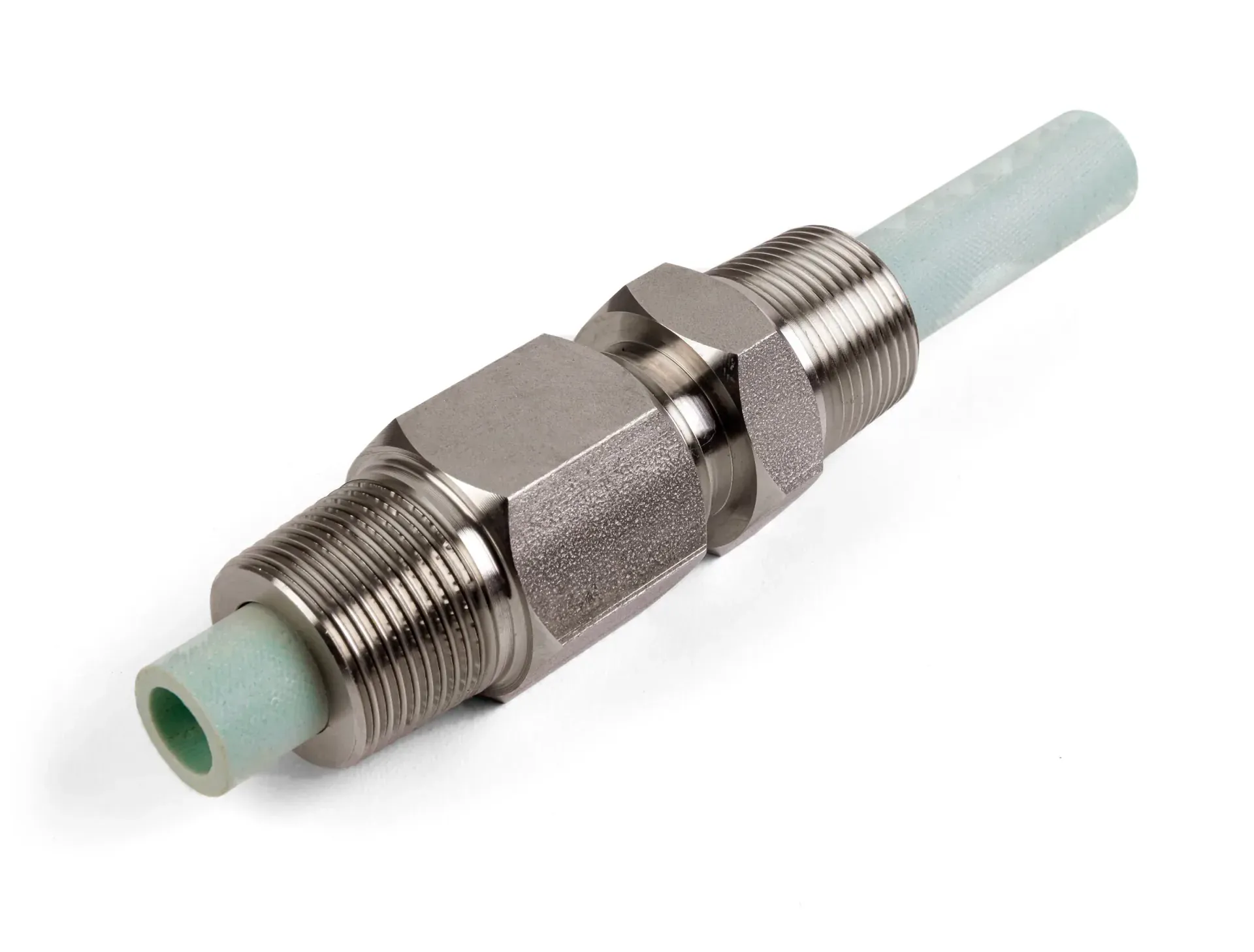 CerAnode RPR thru-wall reference electrode with stainless steel threaded fittings