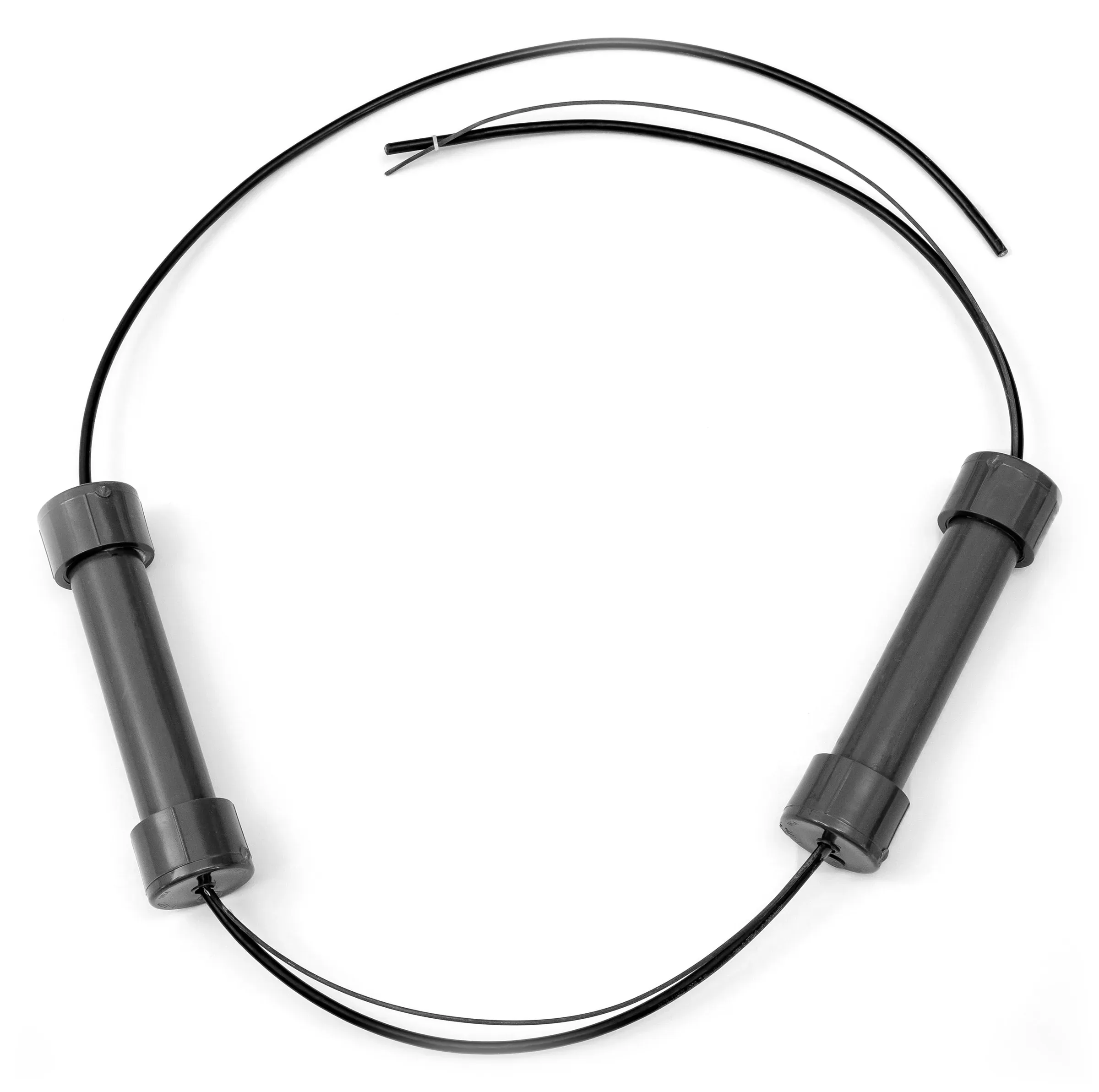 CerAnode horizontal water storage tank anode assembly, two anodes on a continuous cable loop