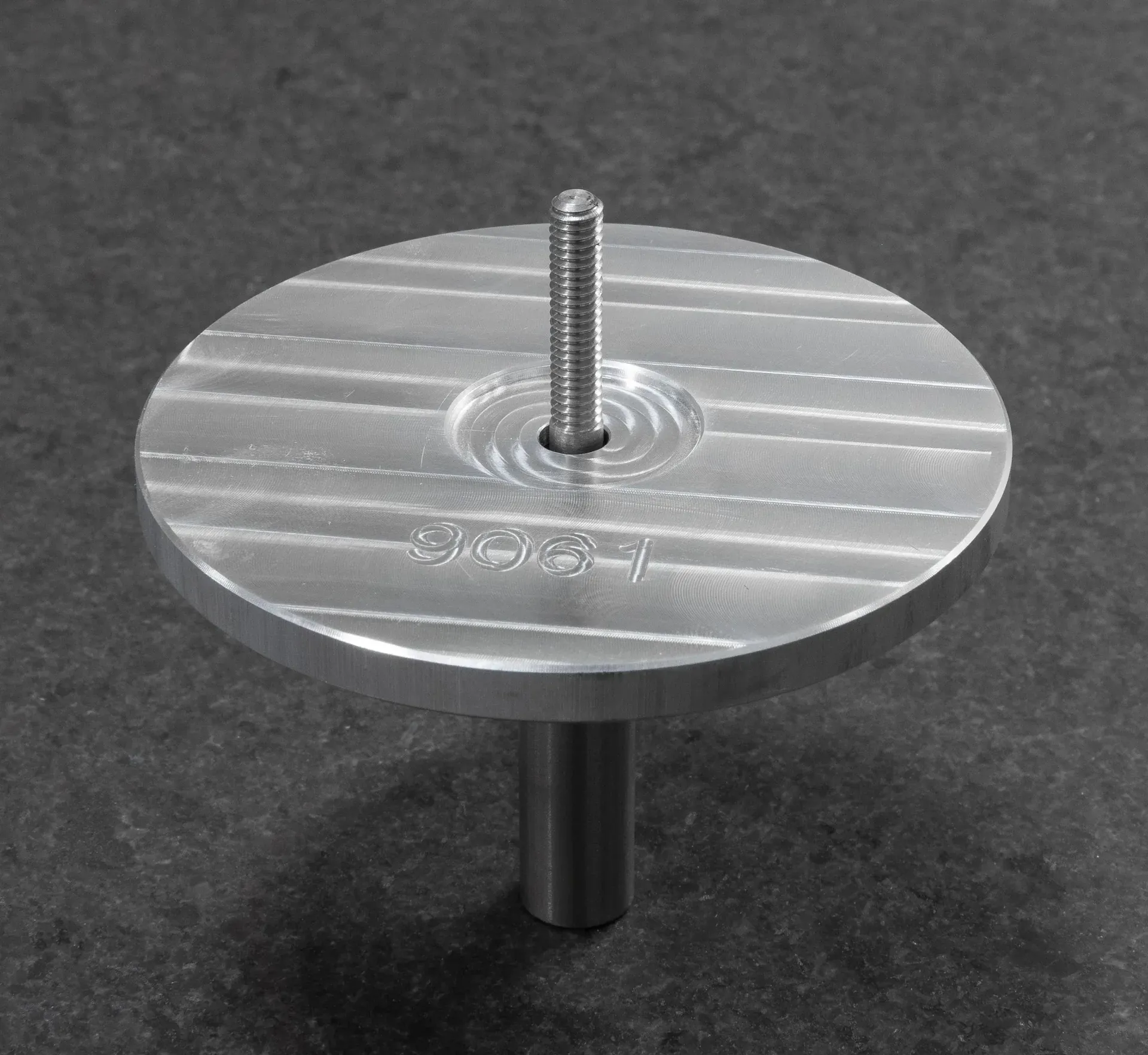 Precision-machined aluminum fixture for thermal spray masking