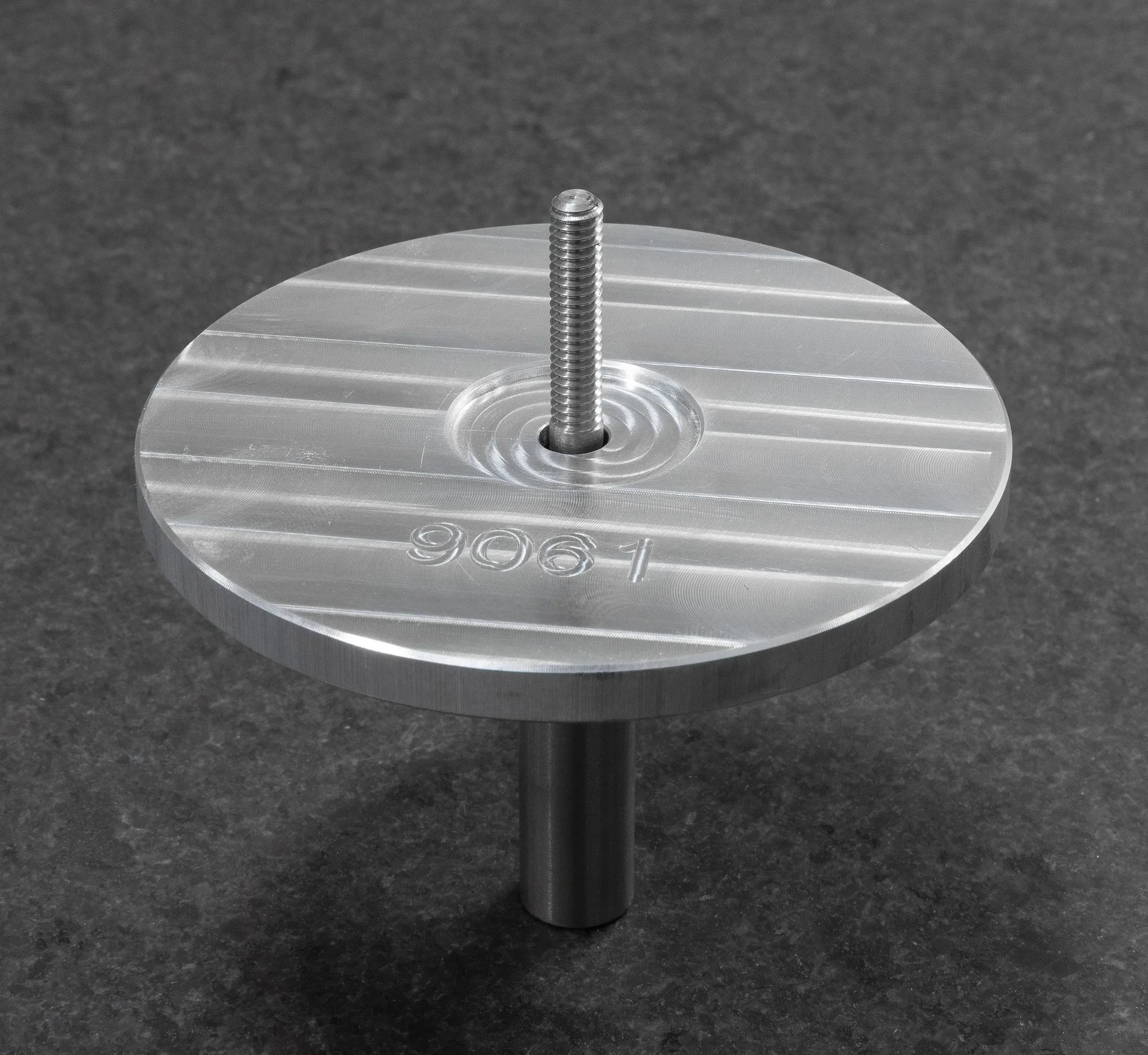 Precision-machined aluminum fixture for thermal spray masking