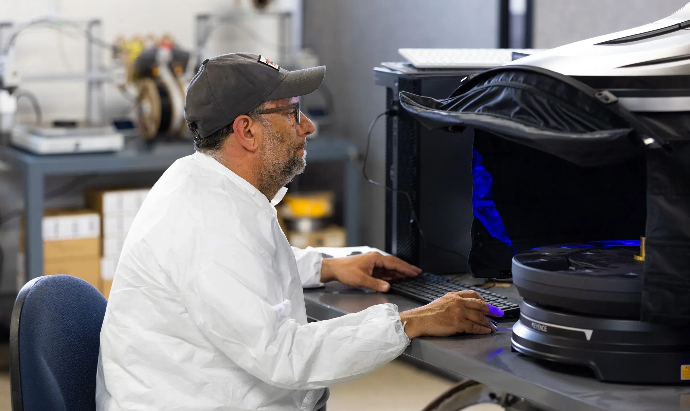 Dimensional inspection using a three-dimensional scanner