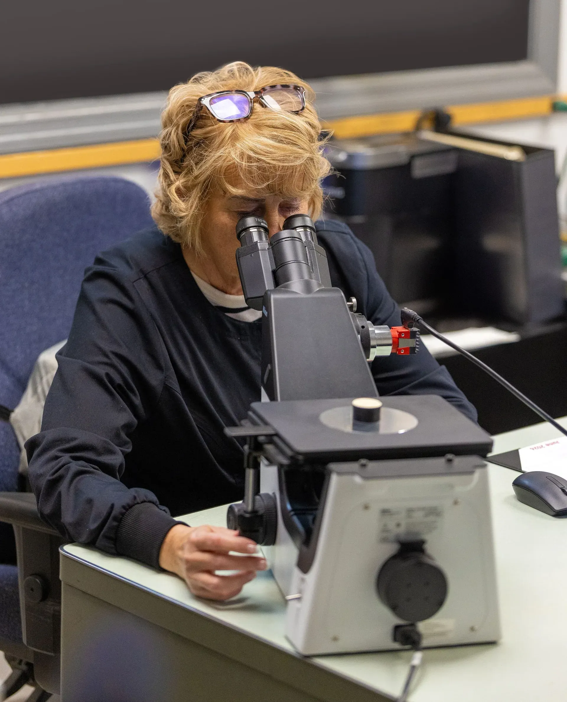 Technical analysis in the APS Materials metallurgical laboratory